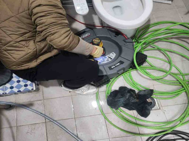 가평 변기막힘 작업사례 7