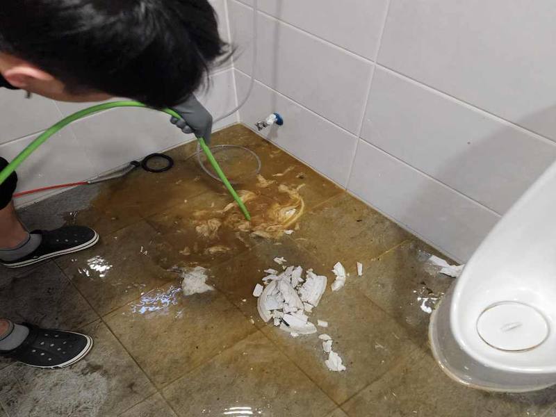 가평 변기역류 작업사례 3